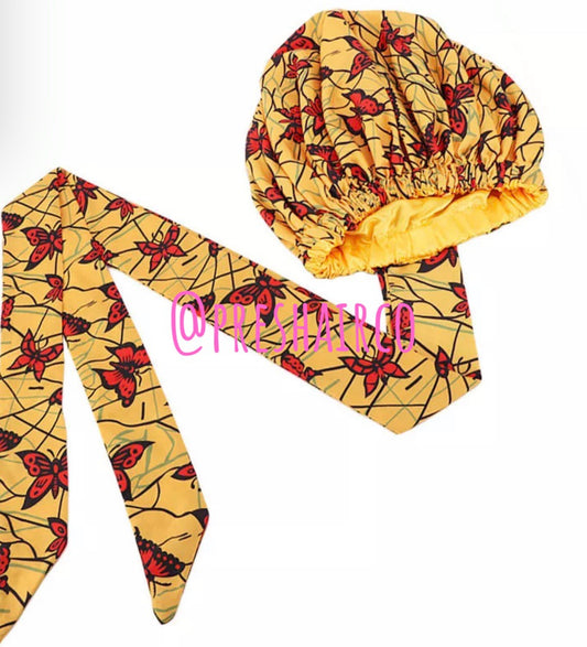 Butterfly Wrap bonnet